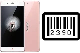 Cómo ver el número de serie en ZTE nubia Prague S