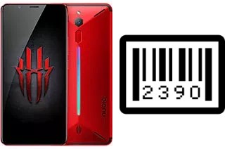 Cómo ver el número de serie en ZTE nubia Red Magic