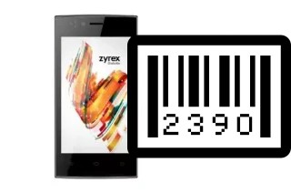 Cómo ver el número de serie en Zyrex ZA977