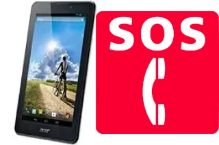 Llamadas de emergencia en Acer Iconia Tab 7 A1-713