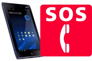 Llamadas de emergencia en Acer Iconia Tab A100