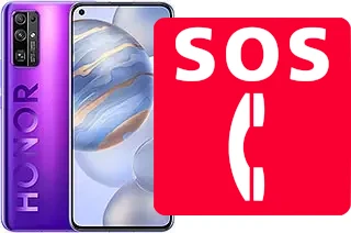 Llamadas de emergencia en Honor 30