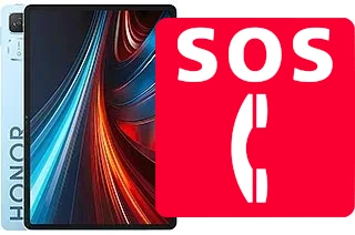 Llamadas de emergencia en Honor Tablet GT