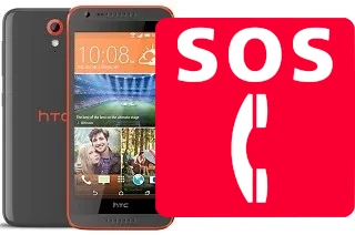 Llamadas de emergencia en HTC Desire 620G dual sim