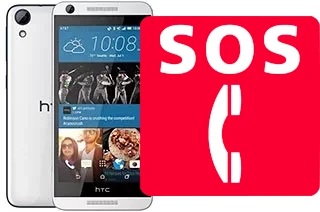 Llamadas de emergencia en HTC Desire 626s