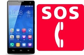 Llamadas de emergencia en Huawei Honor 3C