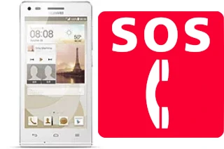 Llamadas de emergencia en Huawei Ascend G6 4G
