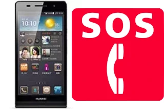 Llamadas de emergencia en Huawei Ascend P6 S