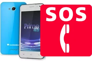 Llamadas de emergencia en Icemobile Prime 4.5