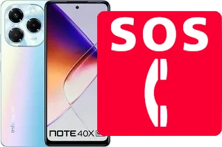 Llamadas de emergencia en Infinix Note 40X 5G