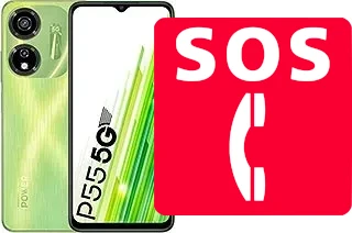Llamadas de emergencia en itel itel P55 5G
