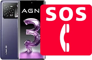 Llamadas de emergencia en Lava Agni 3