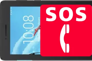 Llamadas de emergencia en Lenovo Tab E7 Wi-Fi