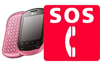 Llamadas de emergencia en LG Optimus Chat C550