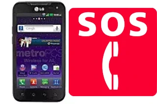 Llamadas de emergencia en LG Connect 4G MS840