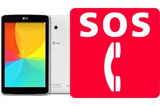 Llamadas de emergencia en LG G Pad 8.0