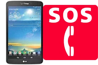 Llamadas de emergencia en LG G Pad 8.3 LTE