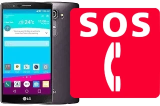 Llamadas de emergencia en LG G4 Dual