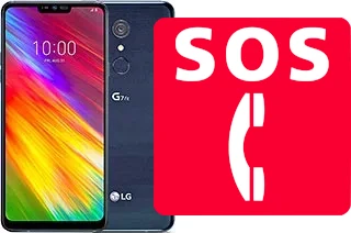 Llamadas de emergencia en LG G7 Fit