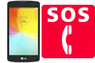 Llamadas de emergencia en LG L Fino