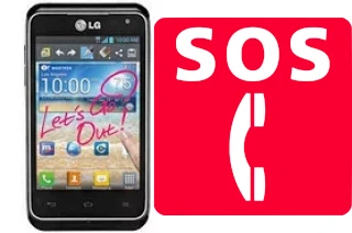 Llamadas de emergencia en LG Motion 4G MS770