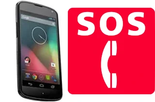 Llamadas de emergencia en LG Nexus 4 E960