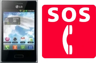 Llamadas de emergencia en LG Optimus L3
