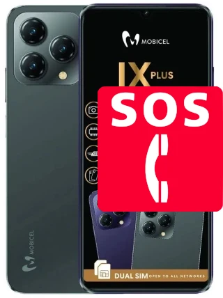 Llamadas de emergencia en Mobicel IX Plus