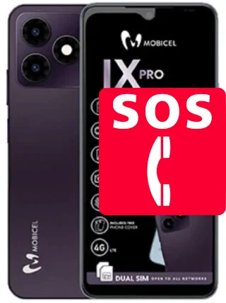 Llamadas de emergencia en Mobicel IX Pro