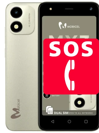 Llamadas de emergencia en Mobicel MX3