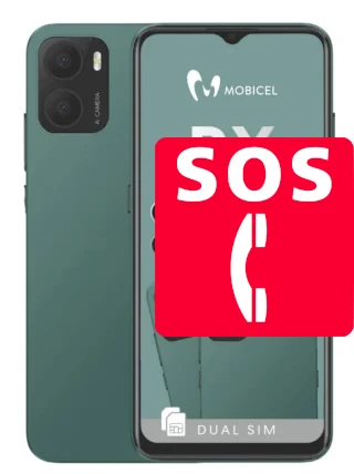Llamadas de emergencia en Mobicel RX