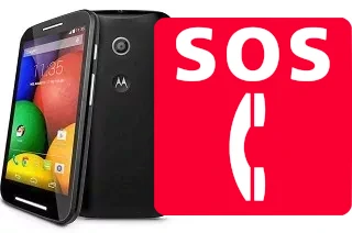 Llamadas de emergencia en Motorola Moto E Dual SIM