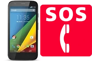 Llamadas de emergencia en Motorola Moto G