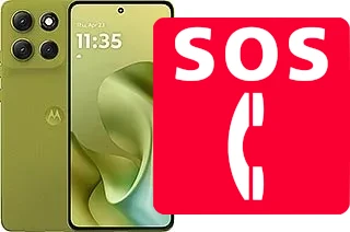 Llamadas de emergencia en Motorola Moto G86