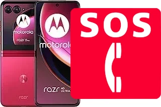 Llamadas de emergencia en Motorola Razr 40 Ultra