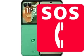Llamadas de emergencia en Motorola Razr 2025