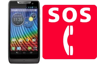 Llamadas de emergencia en Motorola RAZR D3 XT919