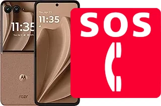 Llamadas de emergencia en Motorola Razr+ 2025