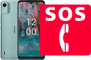 Llamadas de emergencia en Nokia C12