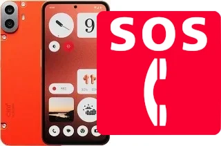 Llamadas de emergencia en Nothing Nothing  Phone 1