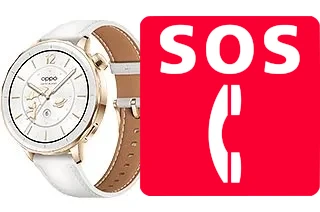 Llamadas de emergencia en Oppo Watch X2 Mini
