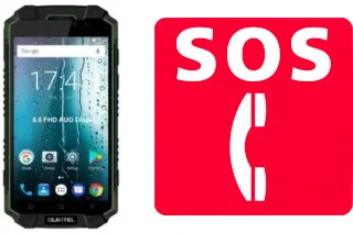 Llamadas de emergencia en Oukitel K10000 Max