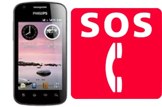 Llamadas de emergencia en Philips W337