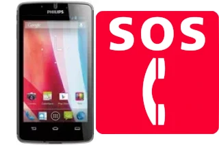 Llamadas de emergencia en Philips W6360