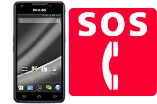 Llamadas de emergencia en Philips W6610