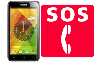 Llamadas de emergencia en Philips W8355