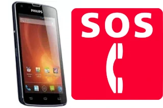 Llamadas de emergencia en Philips W8510
