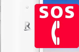 Llamadas de emergencia en Rakuten Mini