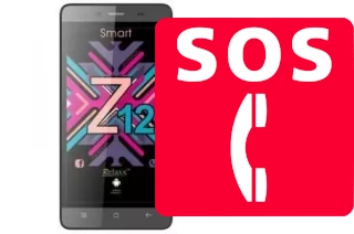 Llamadas de emergencia en Relaxx Z12