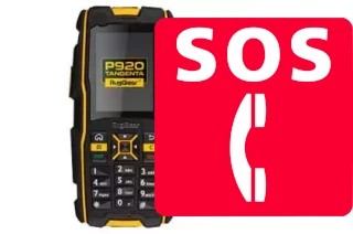Llamadas de emergencia en RugGear P920 Tangenta